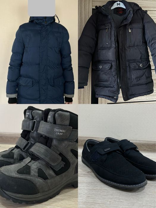 Продам одежду и обувь для мальчика-подростка