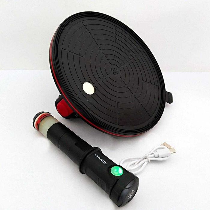 Вакуум вендуза SHIJING P611C, 200 мм, до 110 кг, к-т с помпичка P617