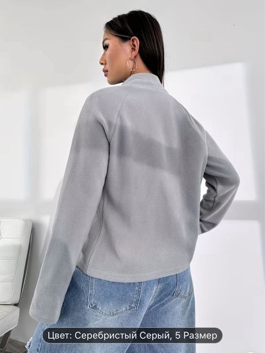 Флисовый кардиган размер М