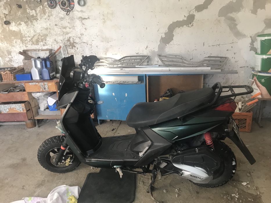 скутер самурай, мопед