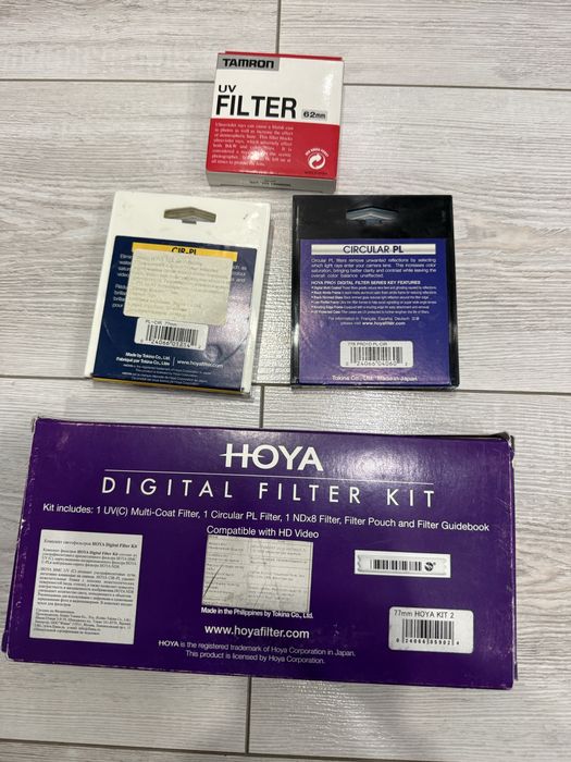 Светофильтры Hoya, Tamron