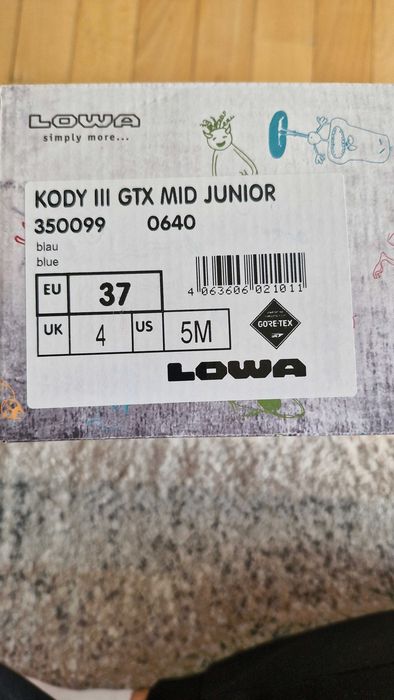 Ghete Lowa Kody III Gtx Mid Junior mărimea 37