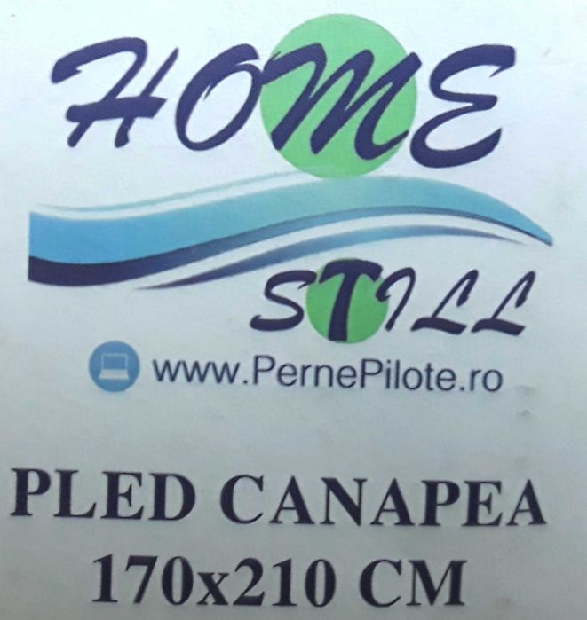 Pled canapea, pat 170 x 210 Cm NOU - 80 Lei