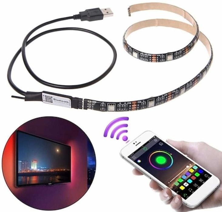 Banda Led TV Banda Led USB RGB Banda Led 5V Banda Led Bluetooth RGB