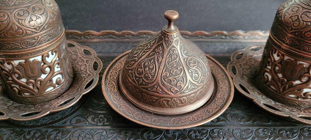 Set cafea antichizat