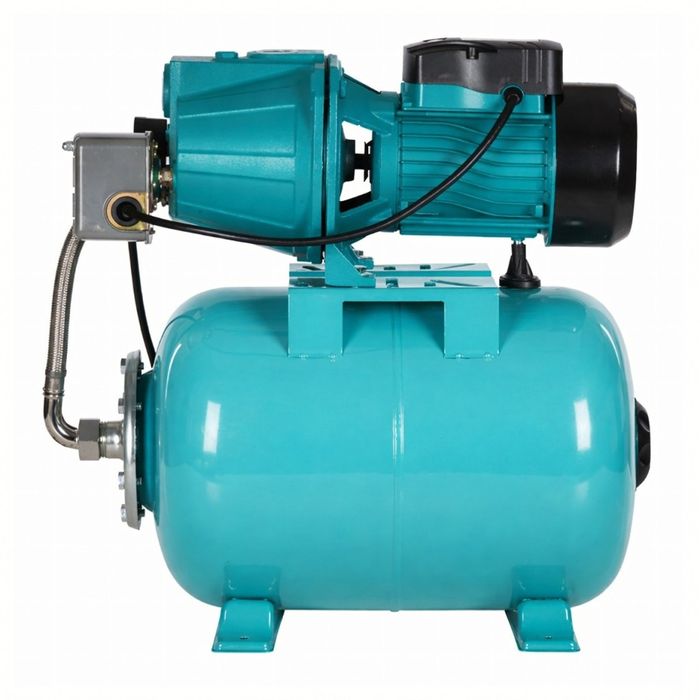 Хидрофорна система с помпа 750W и разширителен съд 50L – Пълен комплект за водоснабдяване и напояване