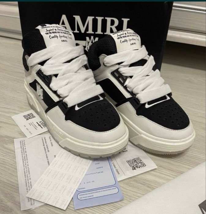 Amiri ma1 black&white