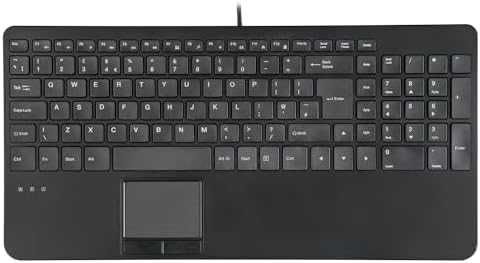 Нова Компактна Клавиатура с Тъчпад + USB Хъбове, Поддръжка Windows
