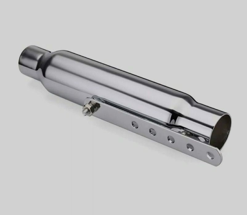 Toba evacuare moto crom inox sport chopper custom bobber cafe racer