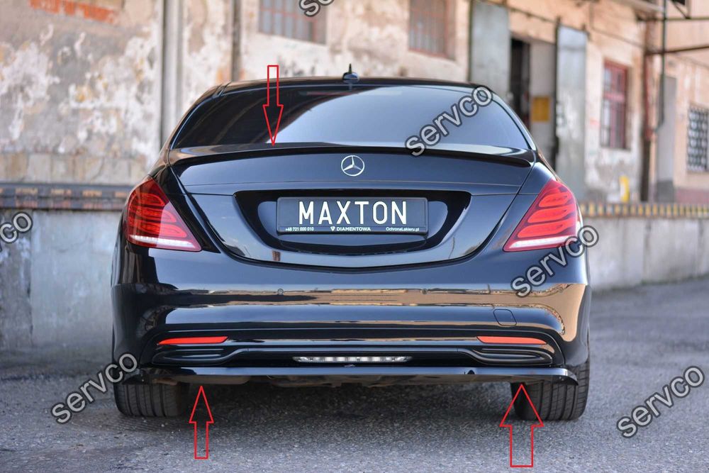 Pachet Exterior Prelungiri Body kit tuning Mercedes S Class W222 2013-2017 v1 - Maxton Design