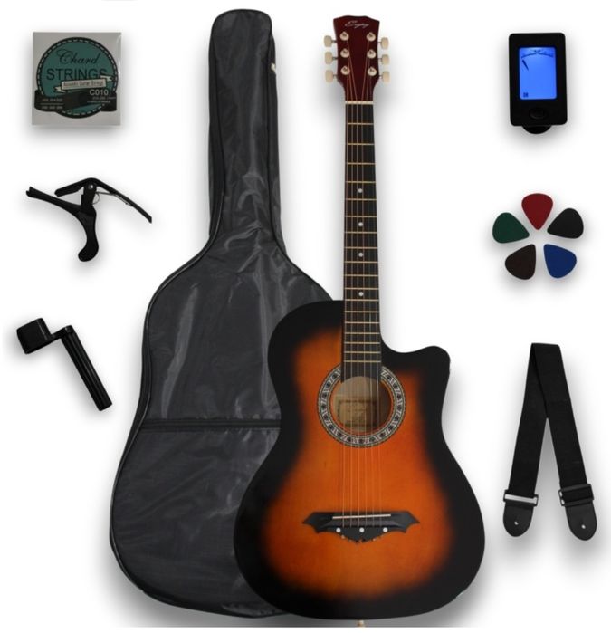 Акустическая гитара Enjoy 38 комплект