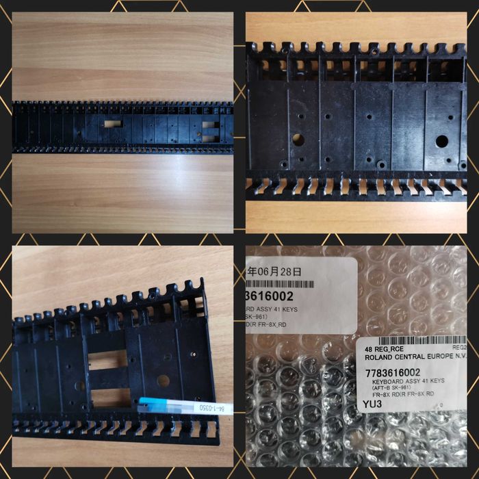 Cadruri Nou si Second Claviaturi Acordeon Roland Fr3S/Fr3X/Fr8X