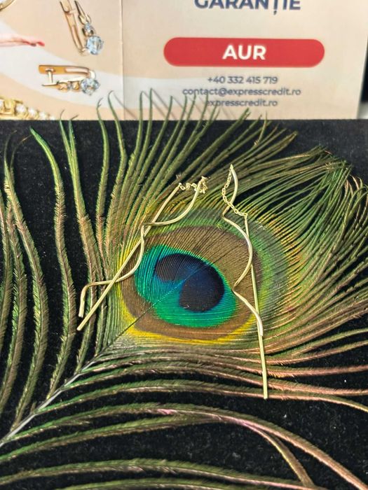 Cercei aur 14k 1.90g (B.60178.2-Tatarasi) Garantie 2 ani 950 lei