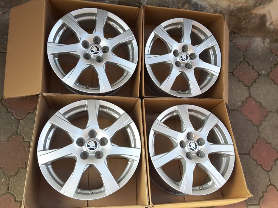 jante aliaj 17; 5x112; Skoda  Octavia 3, Octavia  4, Superb 2
