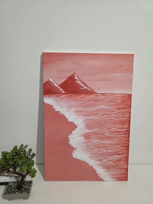 Tablou 2 culori, dimensiune 60/40