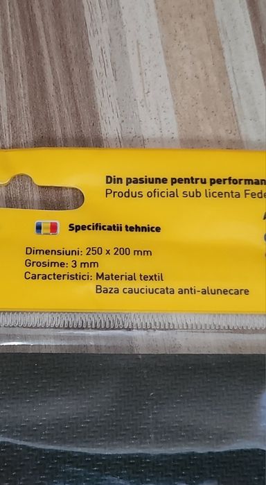 Mouse pad logo România,nou.