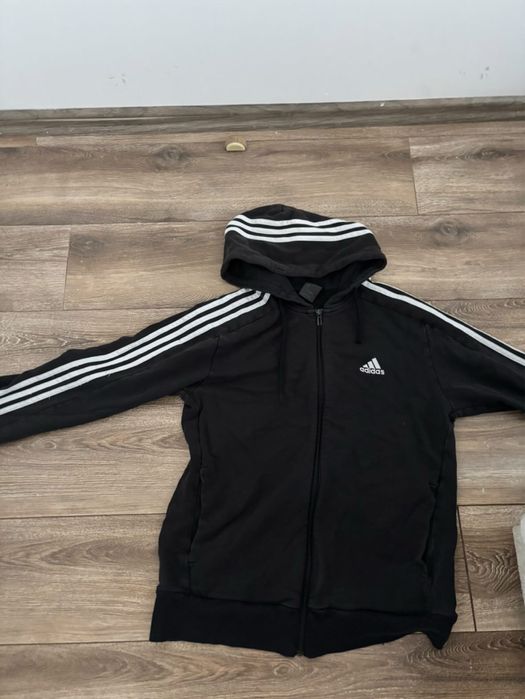 Горнище adidas три ленти с качулка