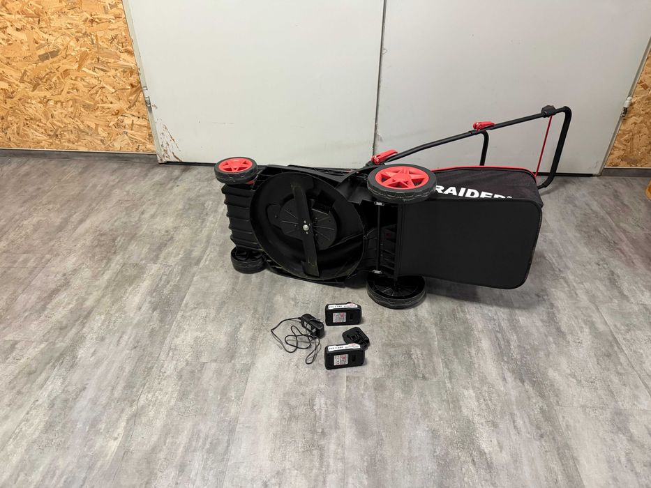 075359	R20 Косачка безч. 40V 42cm 50L 6нива 2x2Ah  RDP-HBLM20