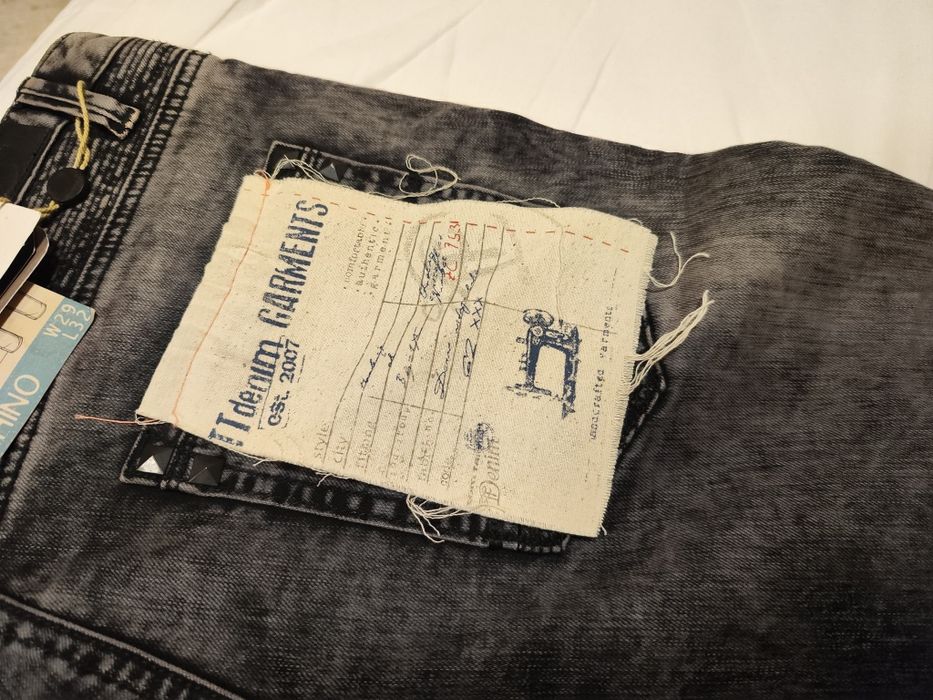 Дамски дънки черен деним 29/32 Tom Tailor нови