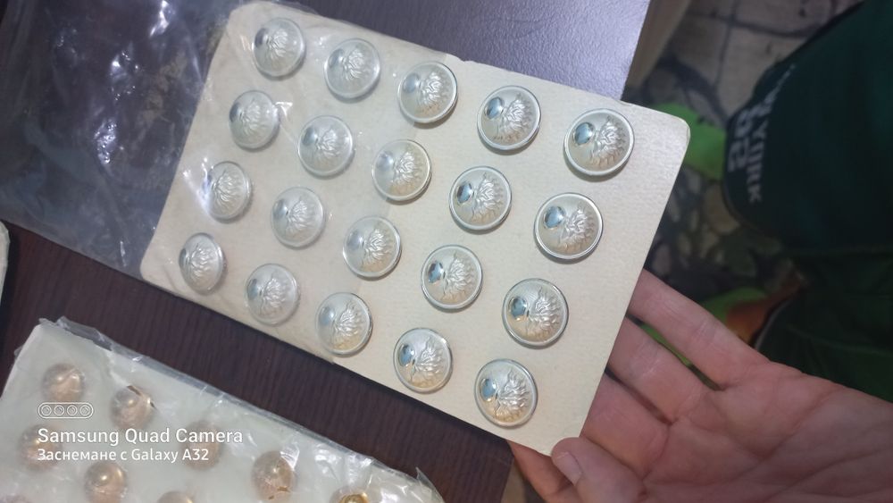 Два комплекта войнишки копчета нови не слагани Уникат