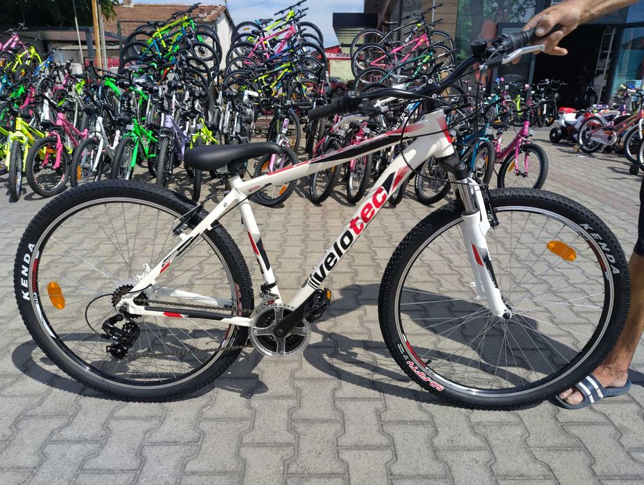 SPRINT Алуминиев велосипед 29" Velotec PRO бял/червен