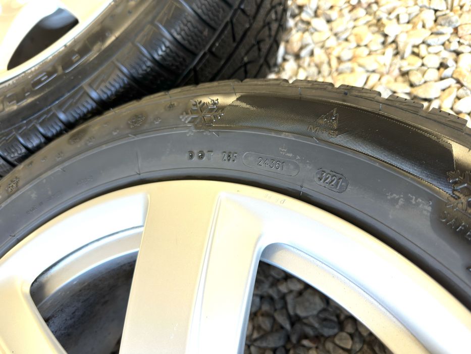 Джанти 17 от AUDI, 5х112, 7.5J, ET37, с гуми 225/55