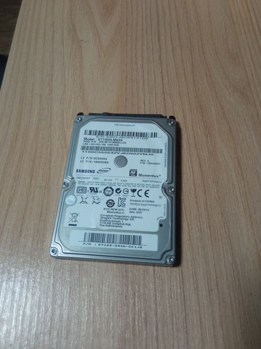 Жоски диск HDD на 1 терабайт