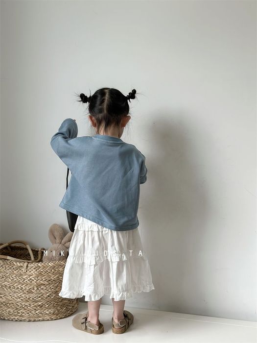 Детская двойка для девочек юбка + свитшот