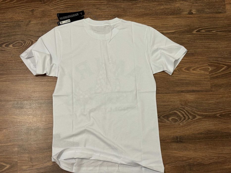 Мъжка тениска Amiri Regular Fit Черна/Бяла