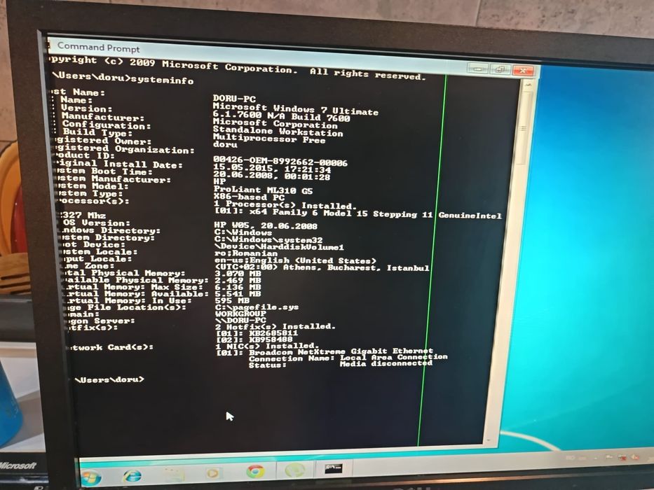 Server HP Proliant ML 310 G5