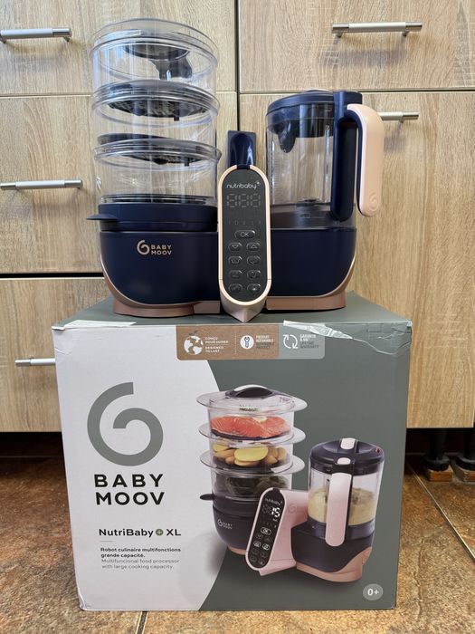 robot multifuncțional pentru diversificare BabyMoov Nutribaby+ XL
