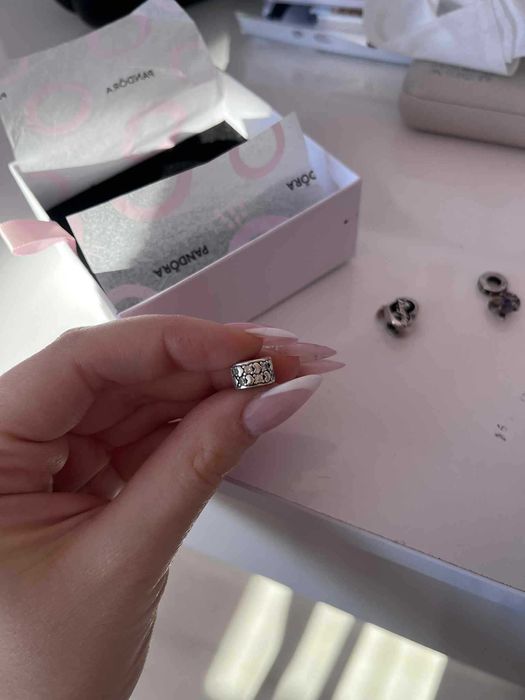 Комплект гривна Пандора с талисмани