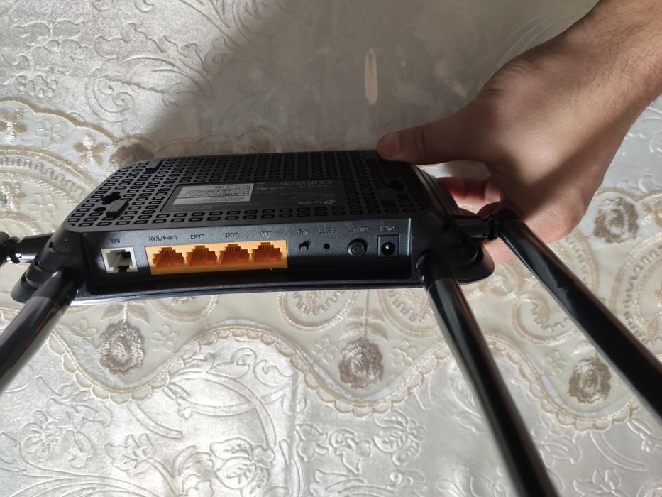 WiFi роутер Tplink ADSL подключение