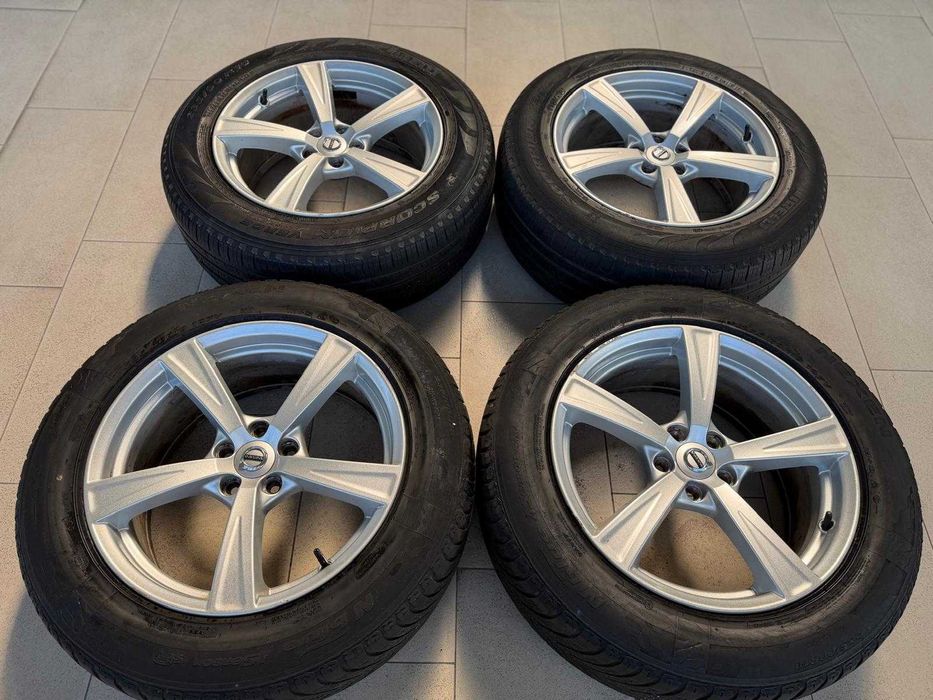 Set roti complet jante VOLVO XC90 + anvelope PIRELLI 235/60 R18 M+S