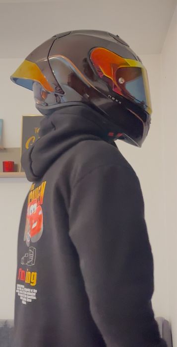 Cască moto NEXX X.R3R Hagibis Red Carbon Mărime L