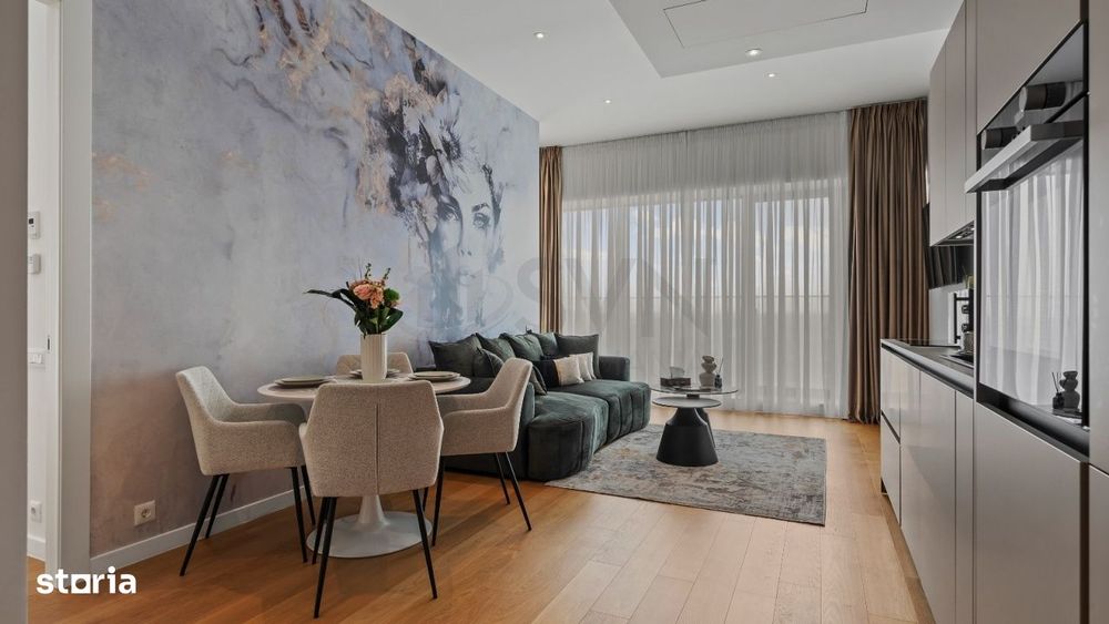 3 camere mobilat lux cu parcare inclusa One Verdi