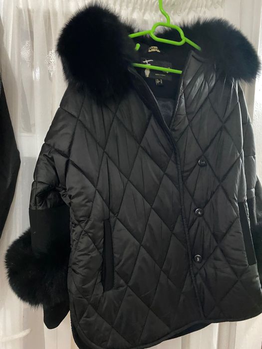 Palton cu blană naturală