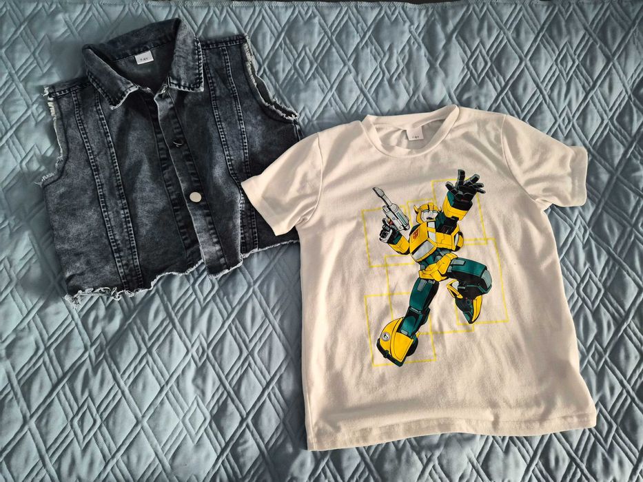 Трансформърс тениски с елек - нови