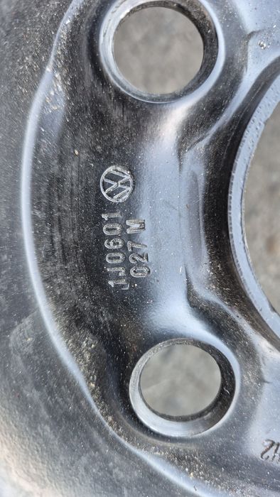 Резервна гума /ПАТЕРИЦА/ Ауди 5/100 Audi A1,A3, TT,VW Golf 5x100