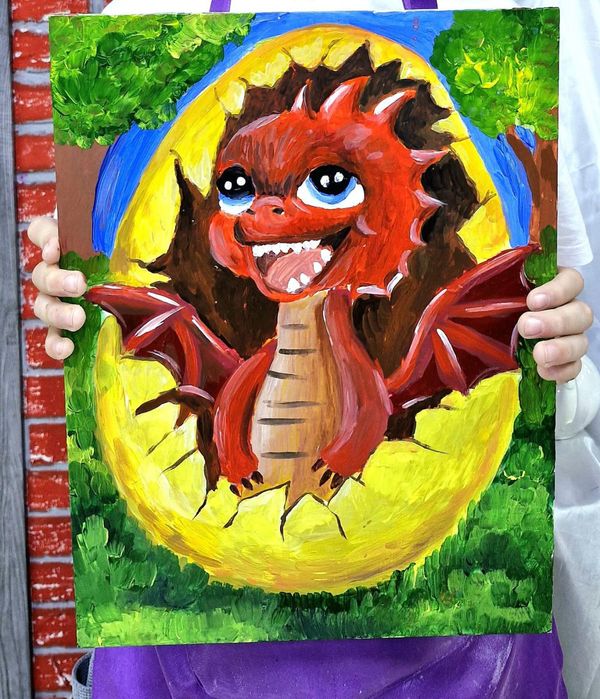 Картина Дракончик