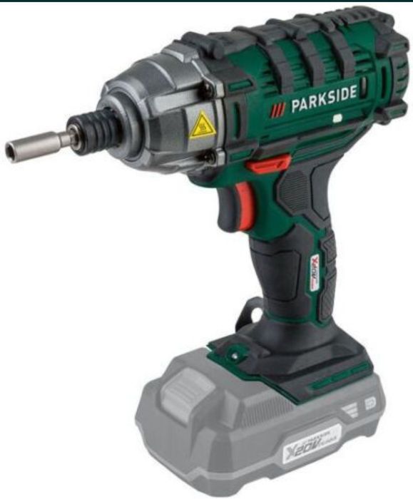 Parkside filetanta 20V bormasina percutie impact tangential cu baterie