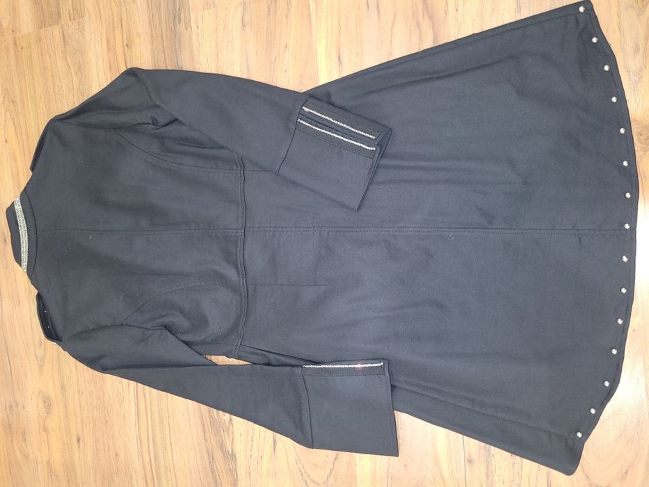 Черно манто Lucy