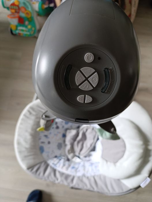 Leagăn, balansoar electric Woodsy Grey, Wunderkid