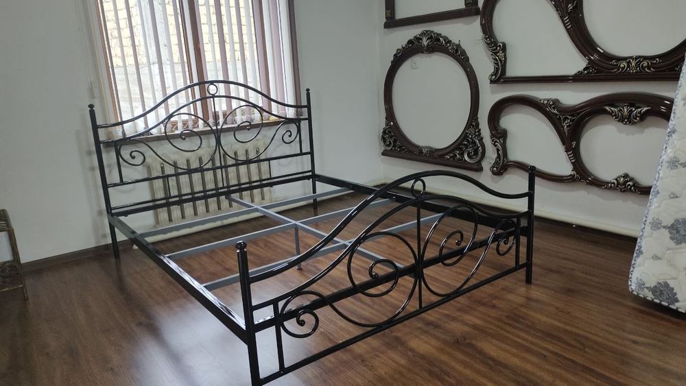 Кровать кованые металлические кровати