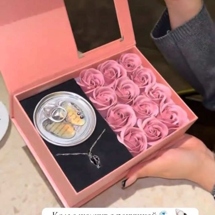 Набор ракушка с жемчугом Алматы