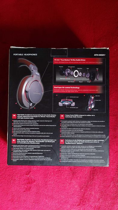 Casti Audio Technica ATH-MSR7b
