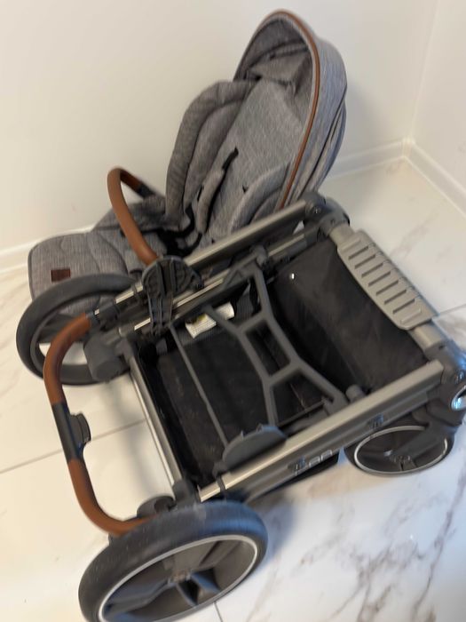 Комбинирана количка CANGAROO Icon 3 в 1, сива