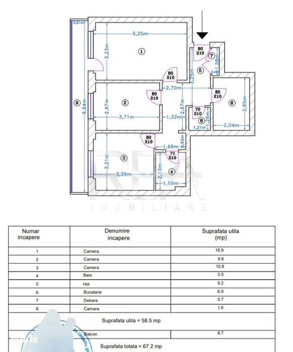 3 camere, et 1/10, anvelopat-Drumul Taberei, Frigocom