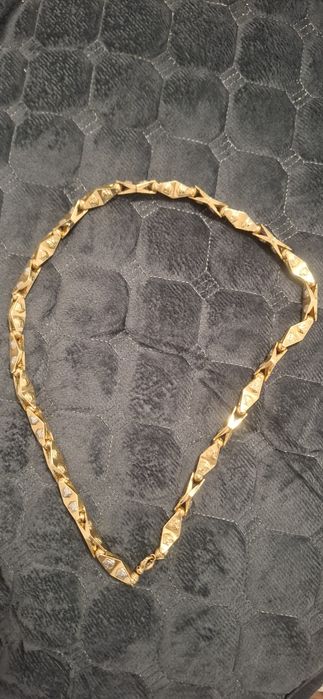Vand lant de aur 14k versace  36 de gr si 60 lugimea