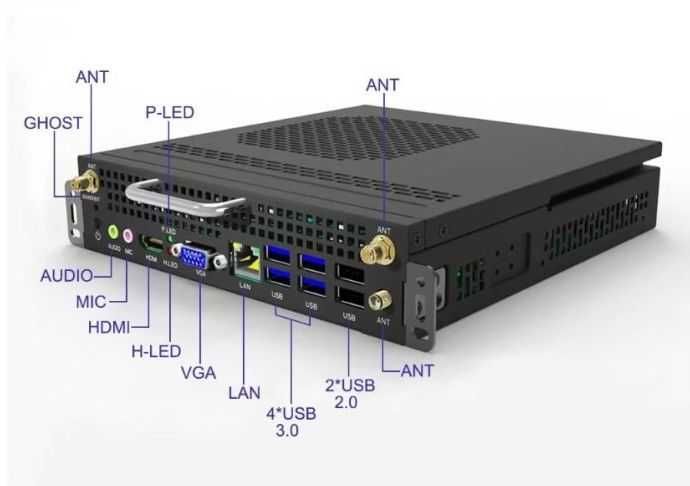Ремонт OPS компьютеров и мини ПК